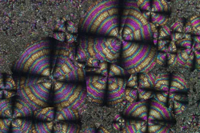 Spherulitic Crystals Of Hippuric Acid With Crossed Polarizers Kid19155010